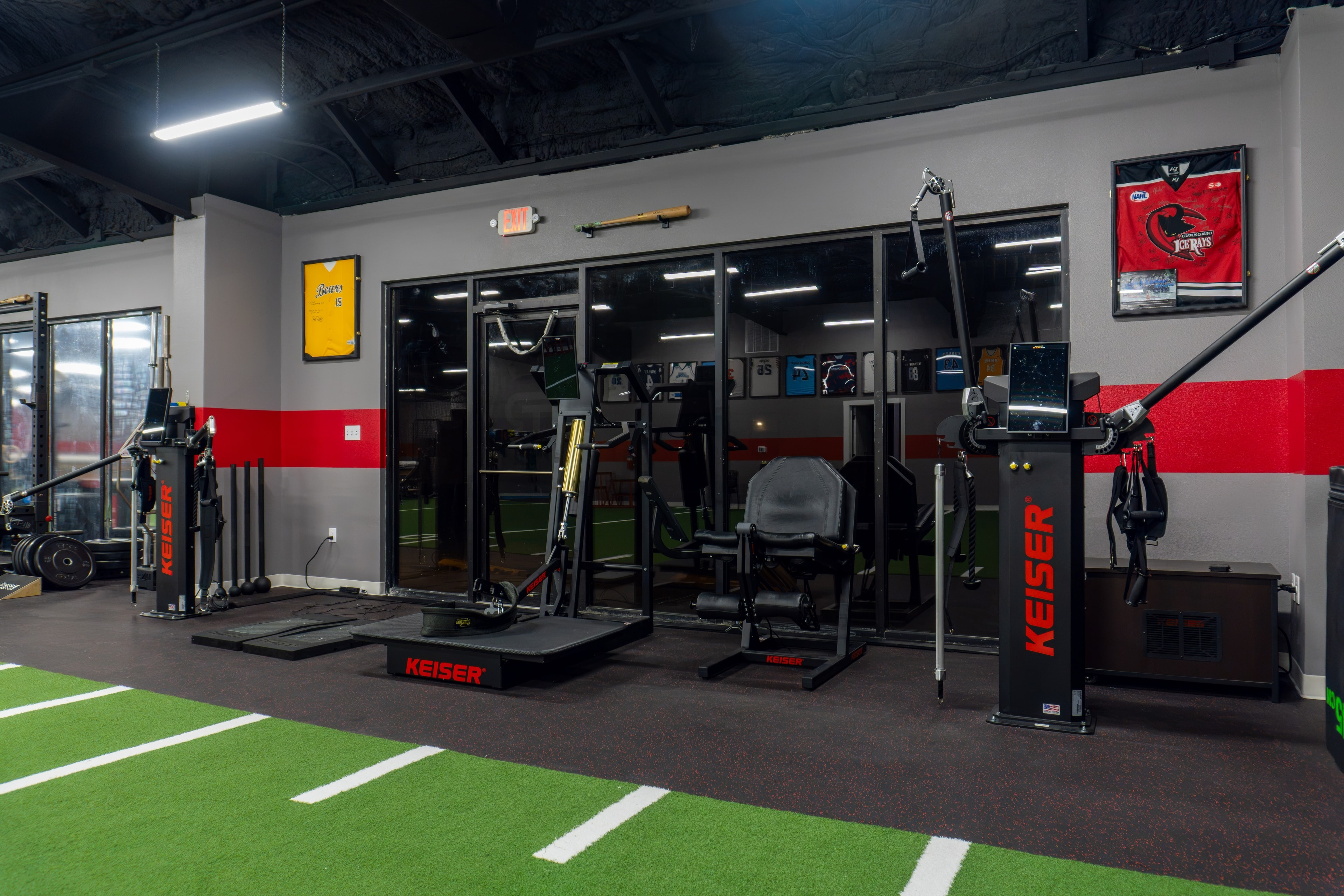 The Training Room Corpus Christi Keiser equipment bay