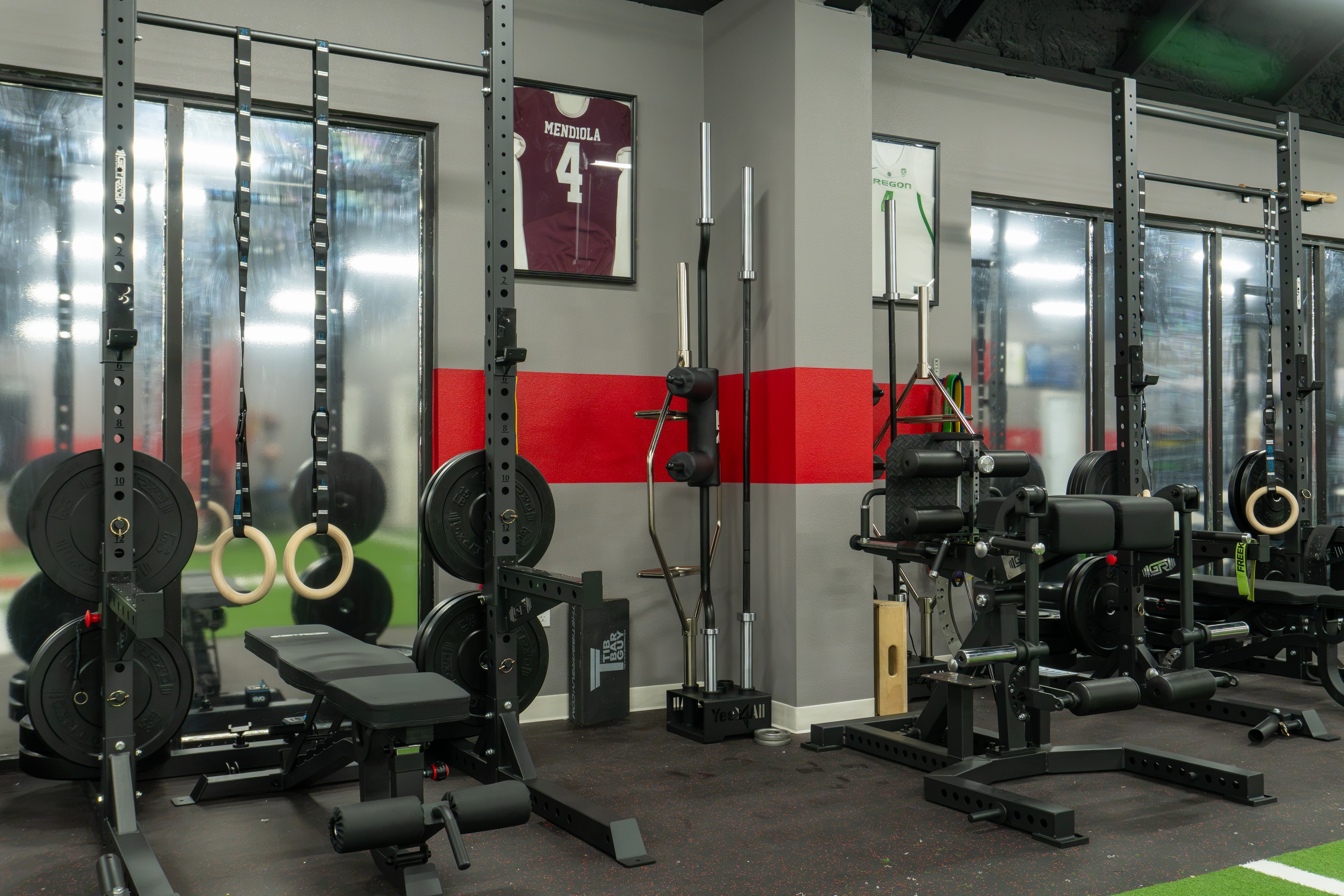The Training Room Corpus Christi weight room and power racks